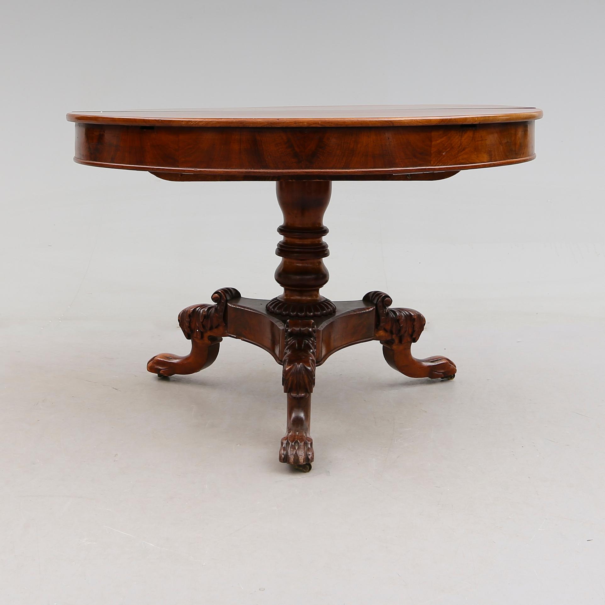 MATBORD, senempire, 1800-talets första hälft.
