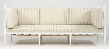 BANKETTSOFFA, gustaviansk stil, 1900-tal.