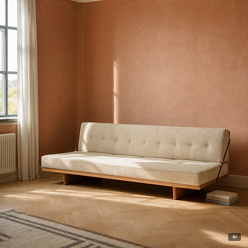 Børge Mogensen, A daybed, model AG 191" Frederica Stolefabrik, Denmark, mid-20th century.