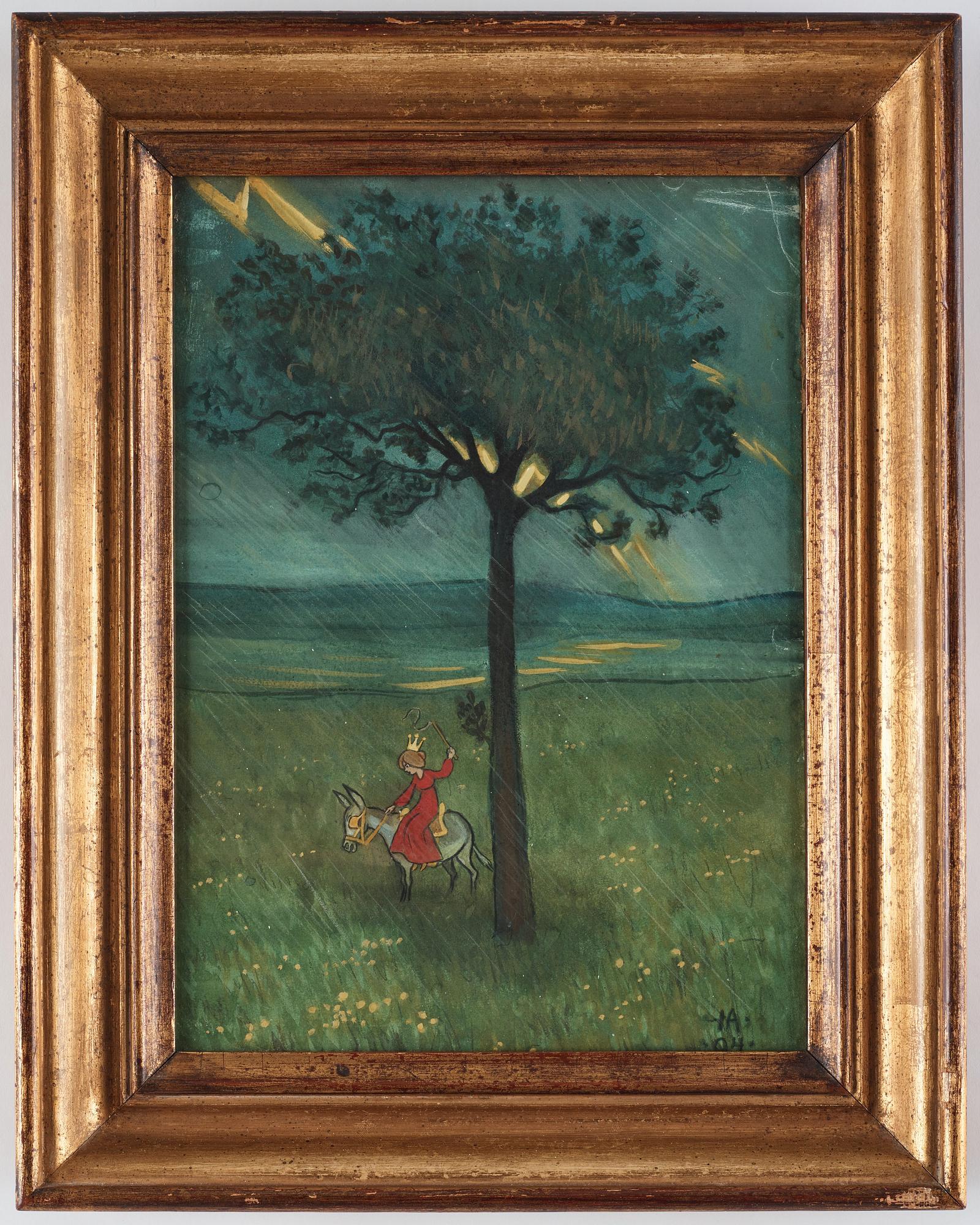 Ivar Arosenius, "En prinsessa".