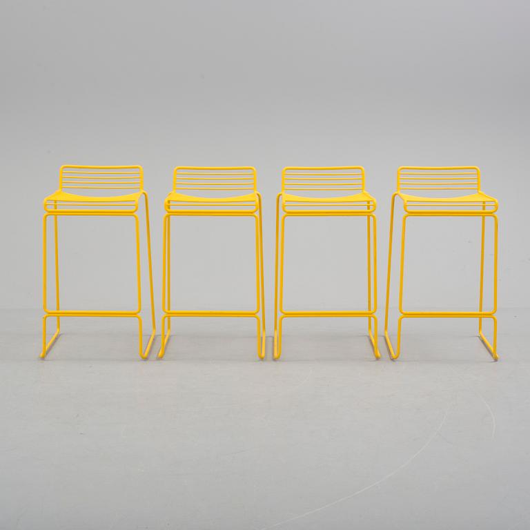 HEE WELLING, four 'Hee Bar Stools' HAY, 21st Century.