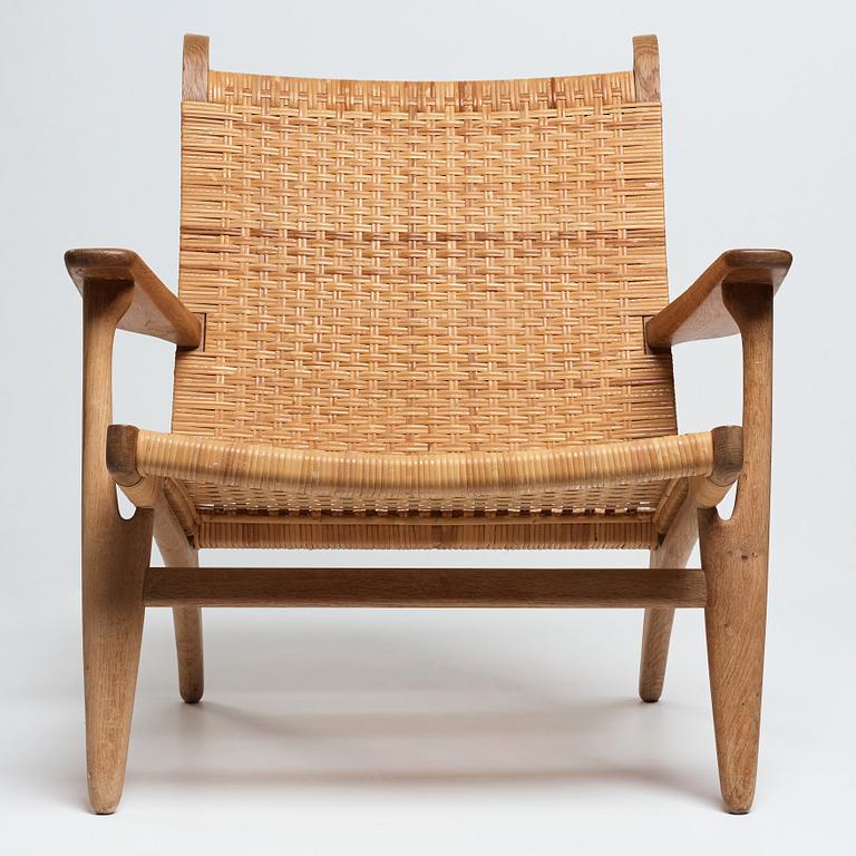 Hans J. Wegner, fåtölj "CH-27", Carl Hansen & Son, Danmark, 1950-60-tal.