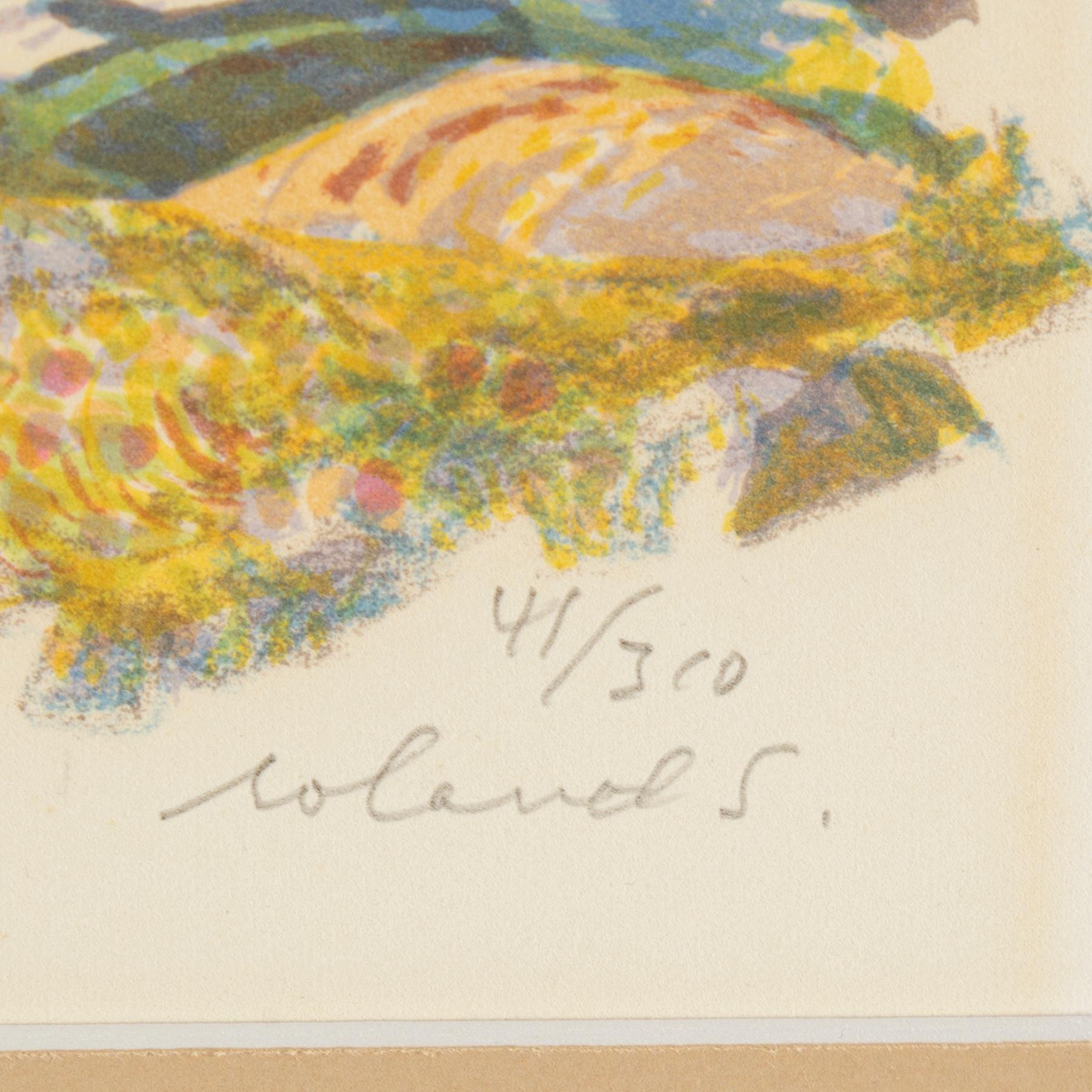 ROLAND SVENSSON, lithograph in colours, signed 41/360.