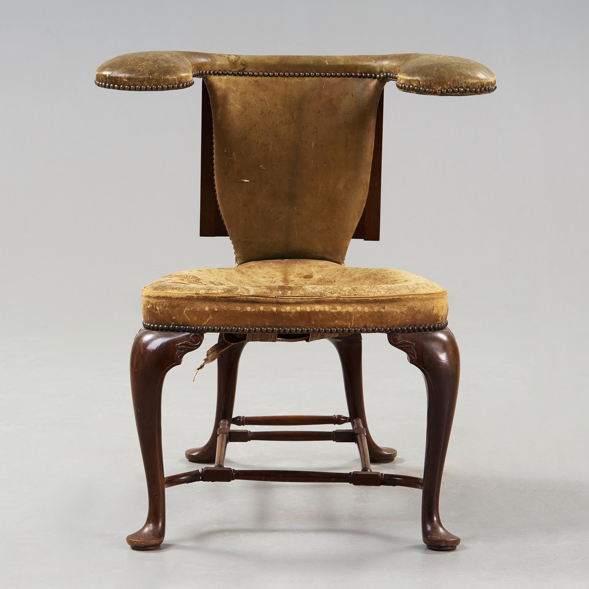 STOL, s.k. plugghäst, England 1700-talets mitt.