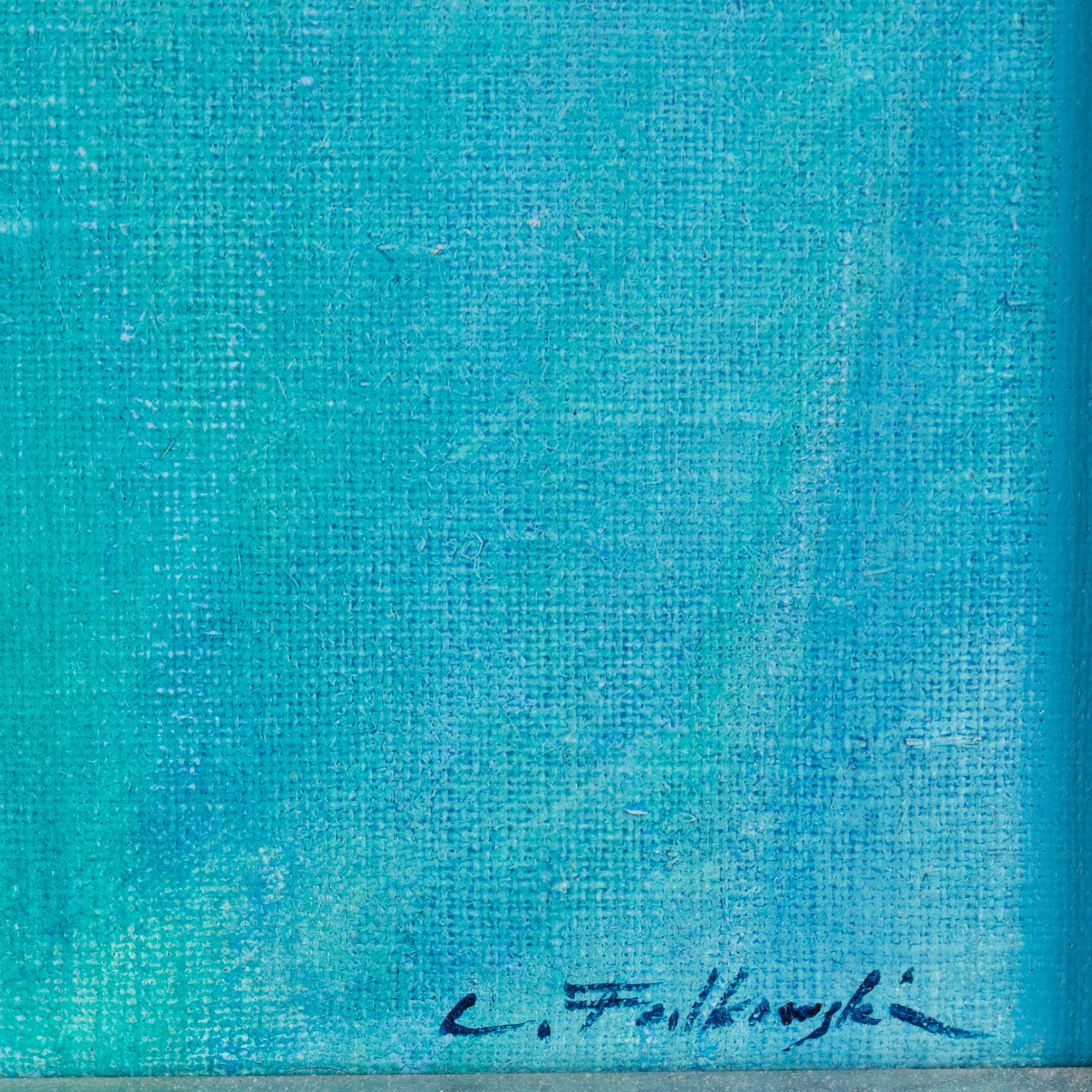 LEOPOLD FALKOWSKI, oil on canvas, signed.