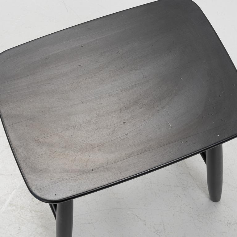 A bench and stool by Nirvan Richter, Norrgavel.