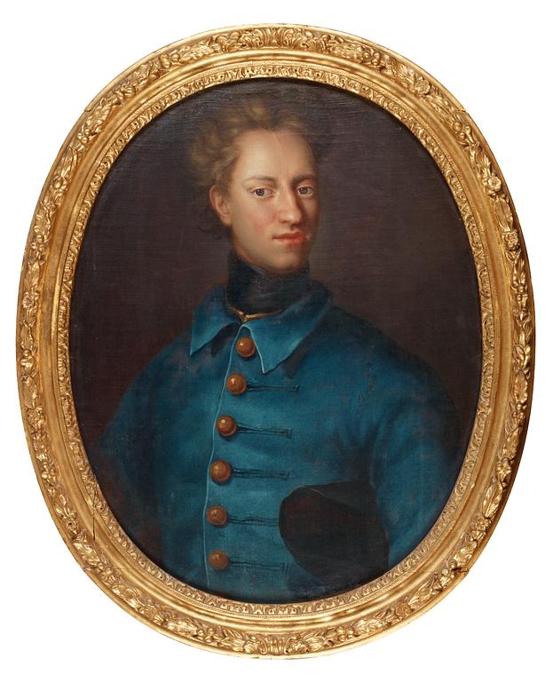 David von Krafft, "King Karl XII" (1682-1718).