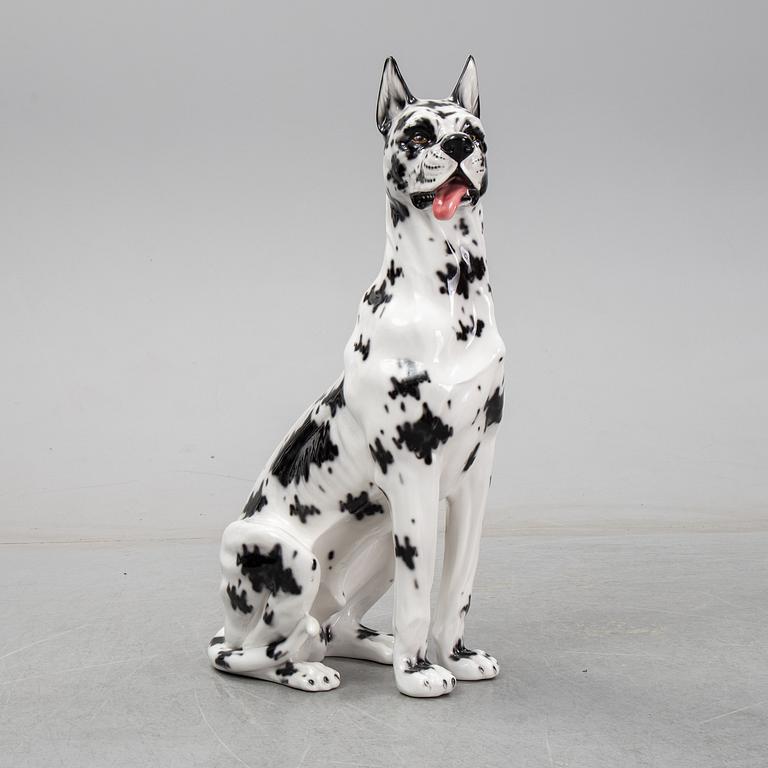 A dog sculpture, Italy, late 20th Century.