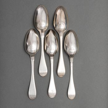 LUSIKOITA 5 KPL, Henrik Sandberg Helsinki, 1795, 1799, 1800.