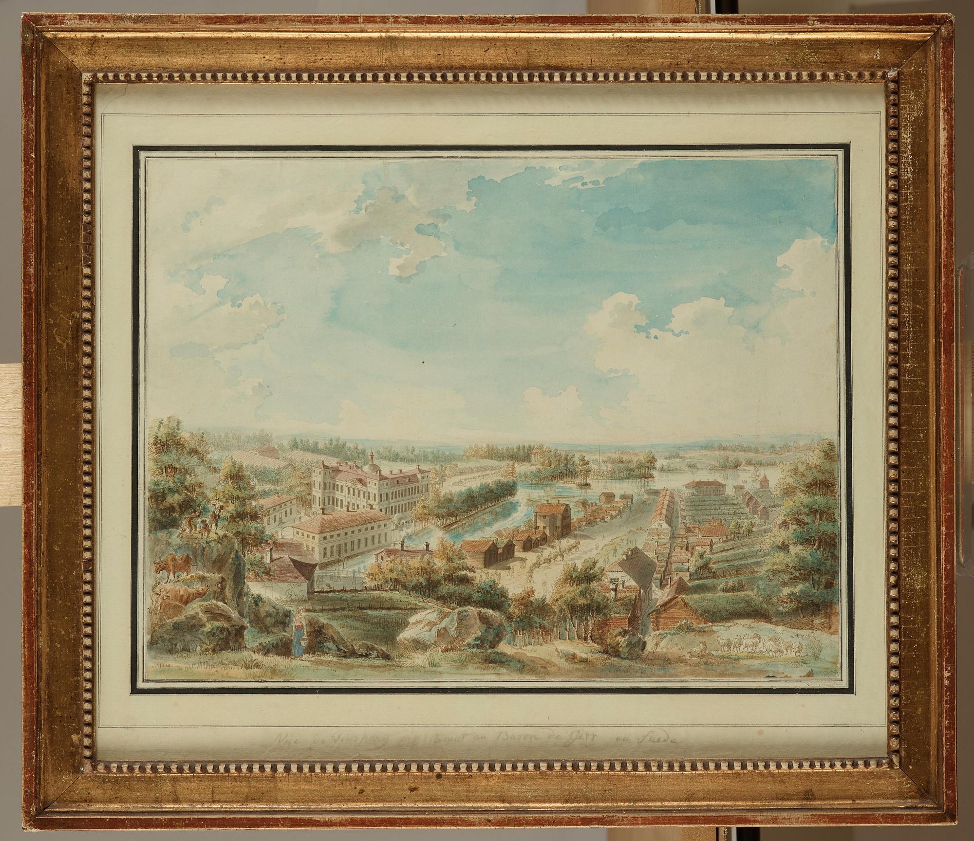 Johan Peter Cumelin, "Vue de Finspong".