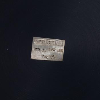 Wilhelmina Wendt, four glass coasters, Perstorp, Helsingborg, 1961-1964.