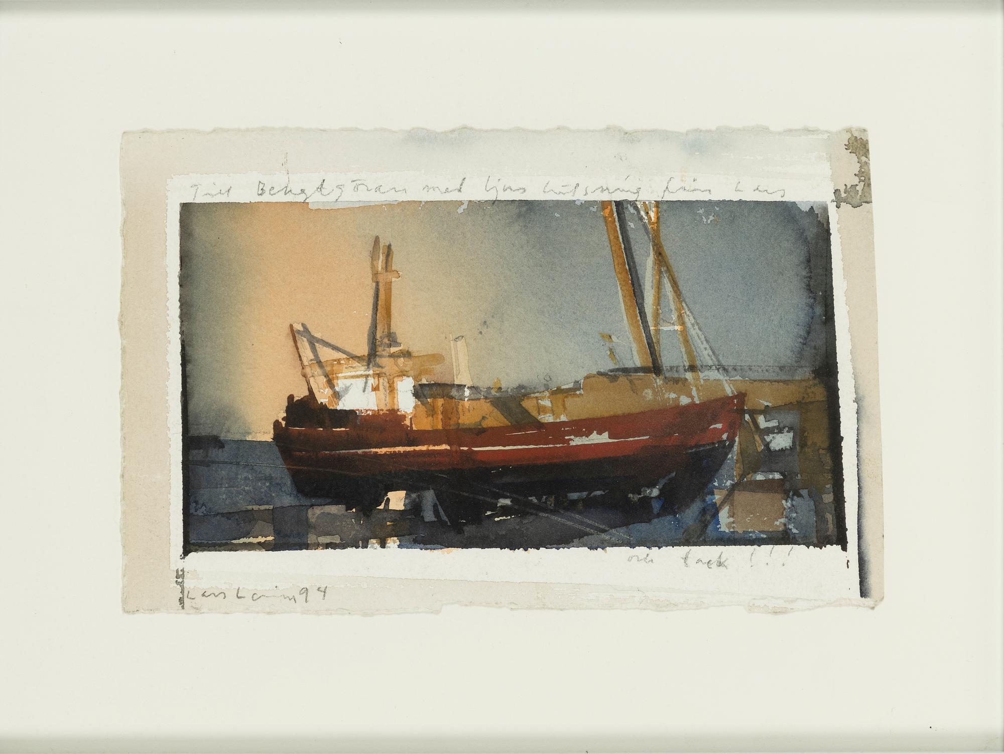 Lars Lerin, Untitled.
