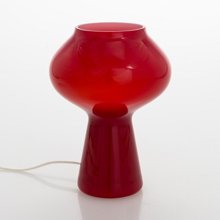 Massimo Vignelli /Paolo Venini, A  mid 20th century 'Zaffiro Fungo' table lamp for Venini, Italy.
