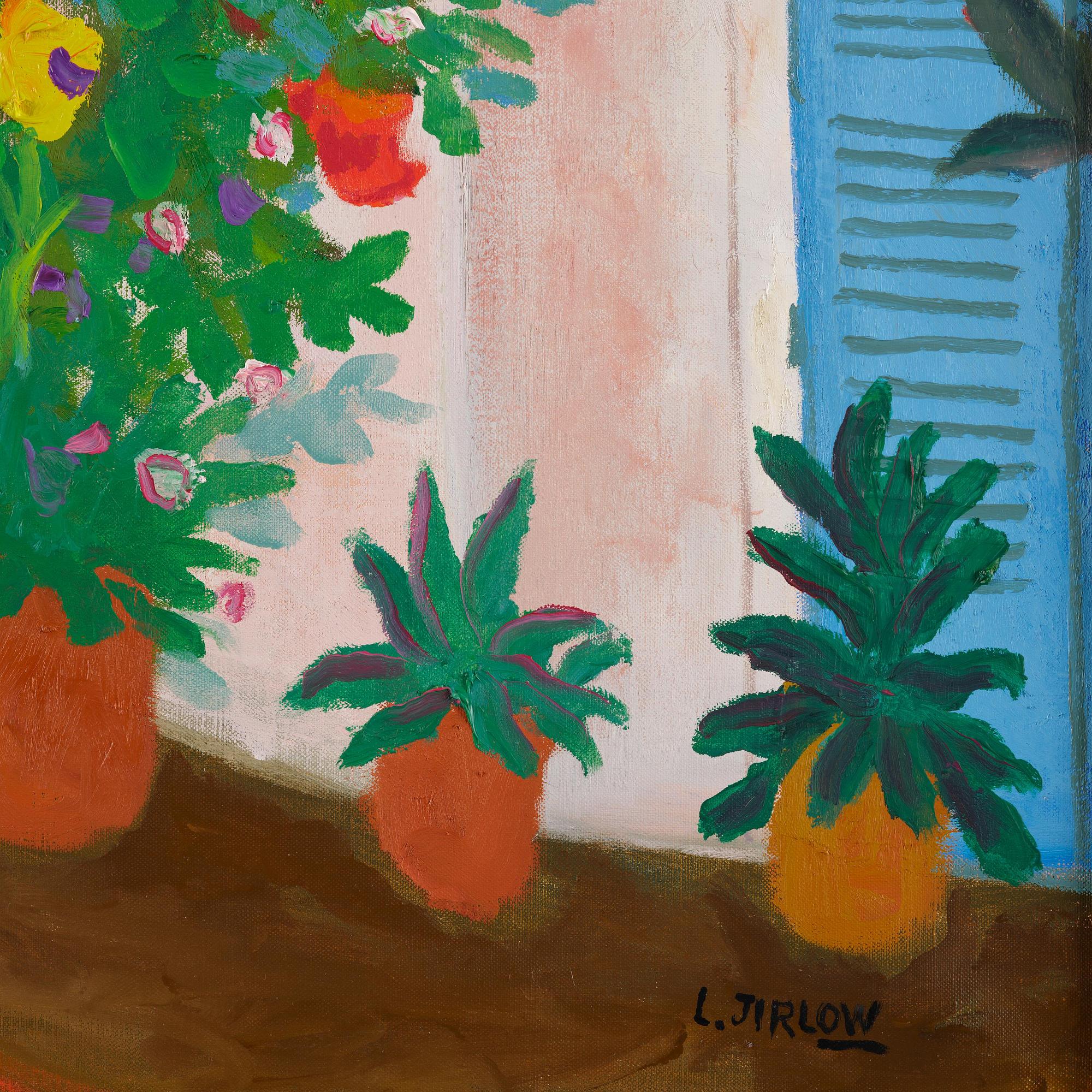 Lennart Jirlow, On the balcony, Provence.