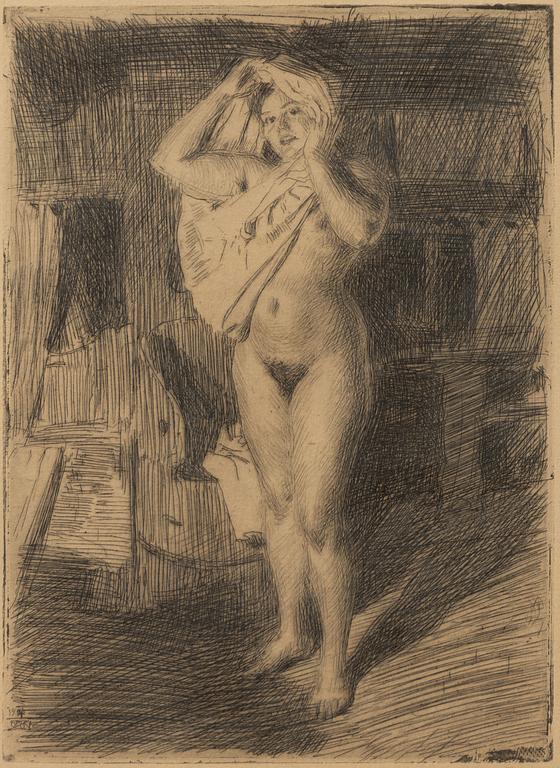 Anders Zorn, "Bärsärk".