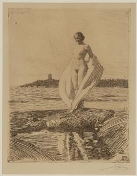 Anders Zorn, "Svanen".