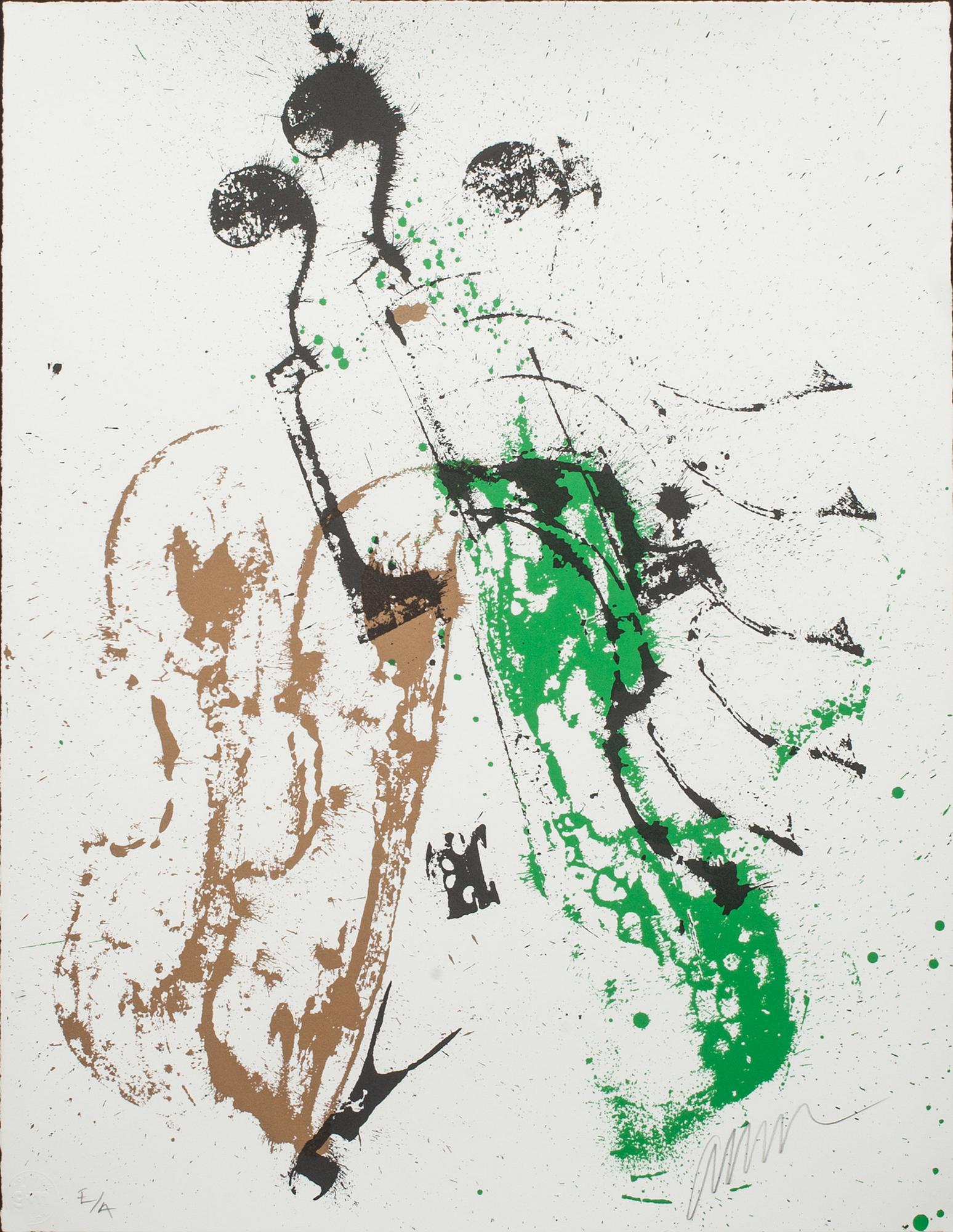 FERNANDEZ ARMAN, färgserigrafi, signerad och numrerad E/A.