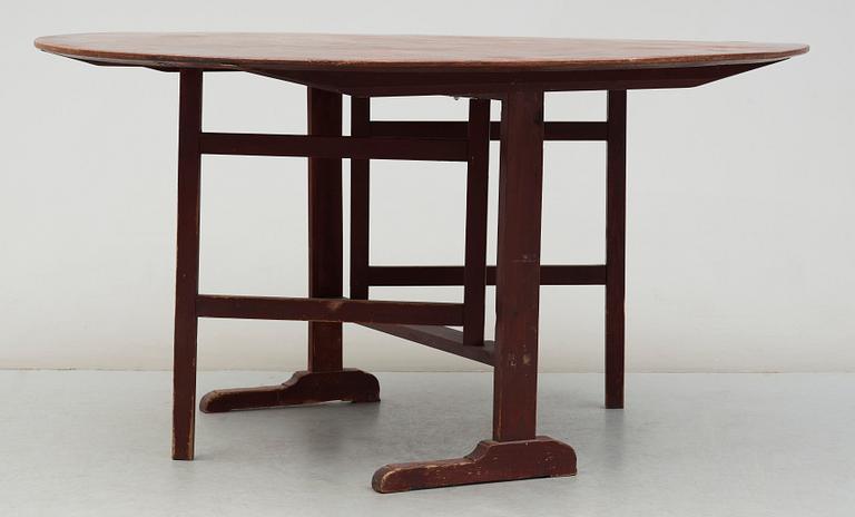 FÄLLBORD, allmoge, sent 1800-tal.