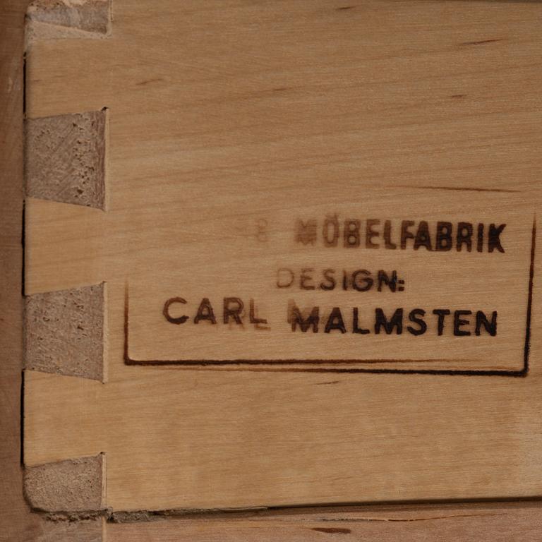 Carl Malmsten, Desk, 'Guldheden', Åfors Möbelfabrik, second half of the 20th century.