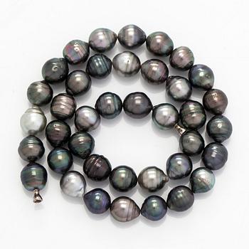 Ole Lynggaard, collier, barockpärlor, utan lås, Danmark.