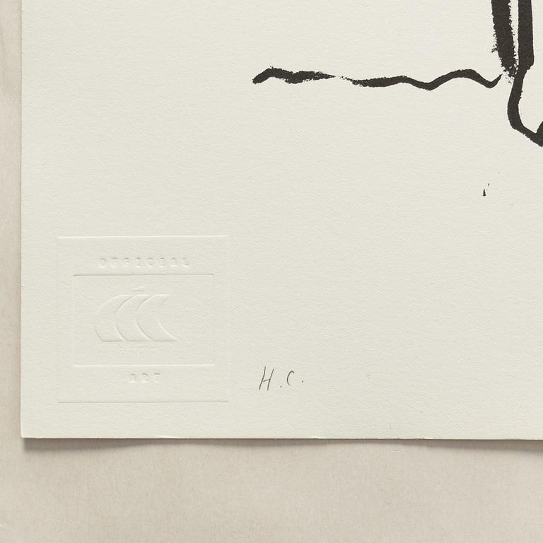 Portfolio, with 5 lithographs, “5th IAAF World Championships in Athletics Göteborg 1995”.