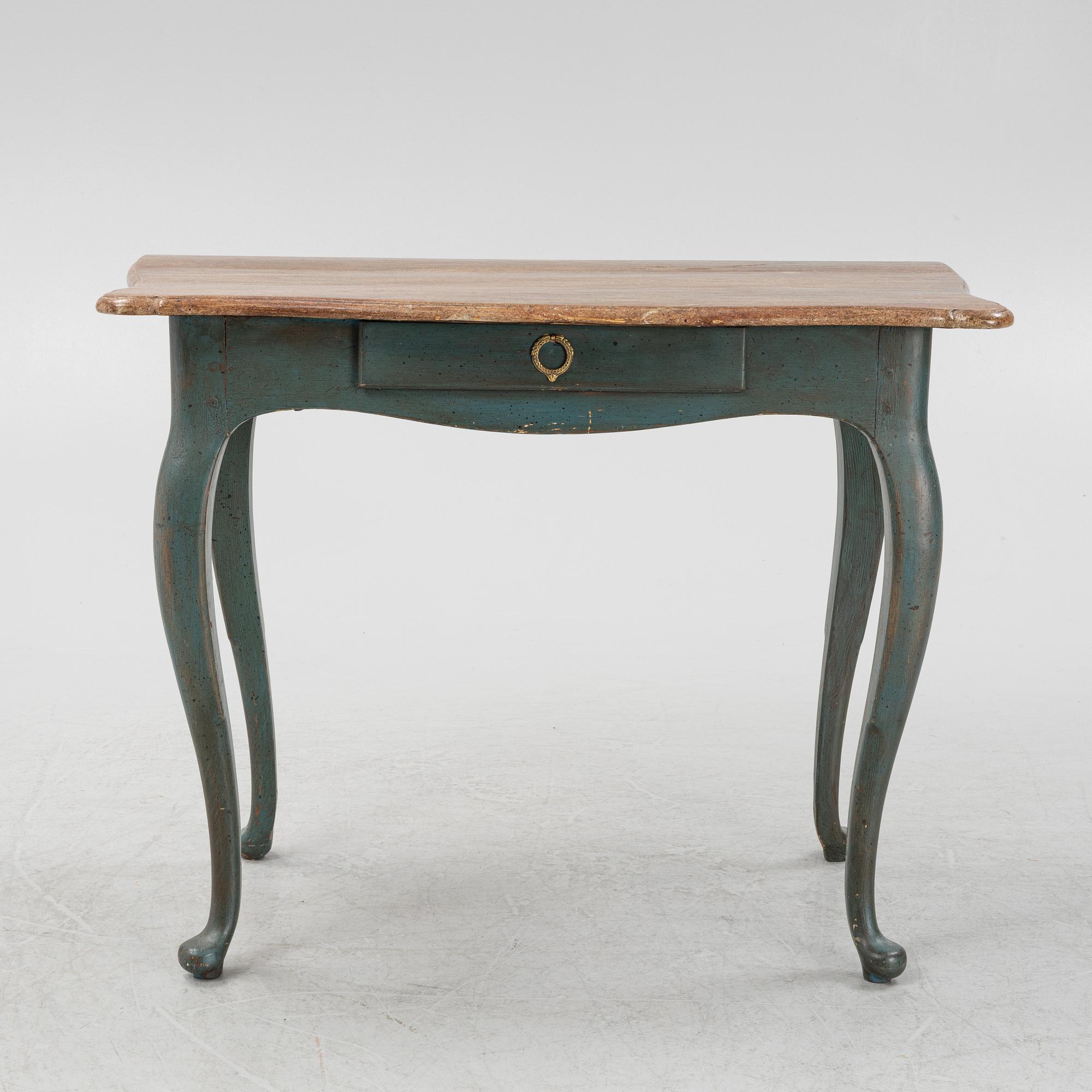 Skrivbord, rokokostil, 1800-tal.