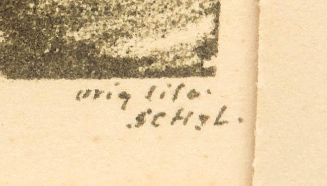 Jules Schyl, lithographs, 3 pcs.