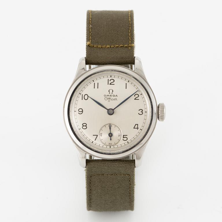 Omega, Officer, wristwatch, 30.5 mm.