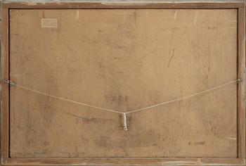 OKÄND KONSTNÄR, olja på pannå, Sverige, 1910/20-tal. Signerad E.R.