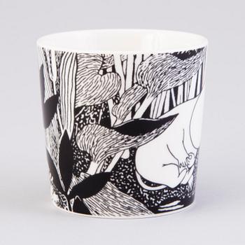 MOOMIN-MUG, porcelain, 'Moomintroll daydreaming', Moomin Characters, Arabia 2005.