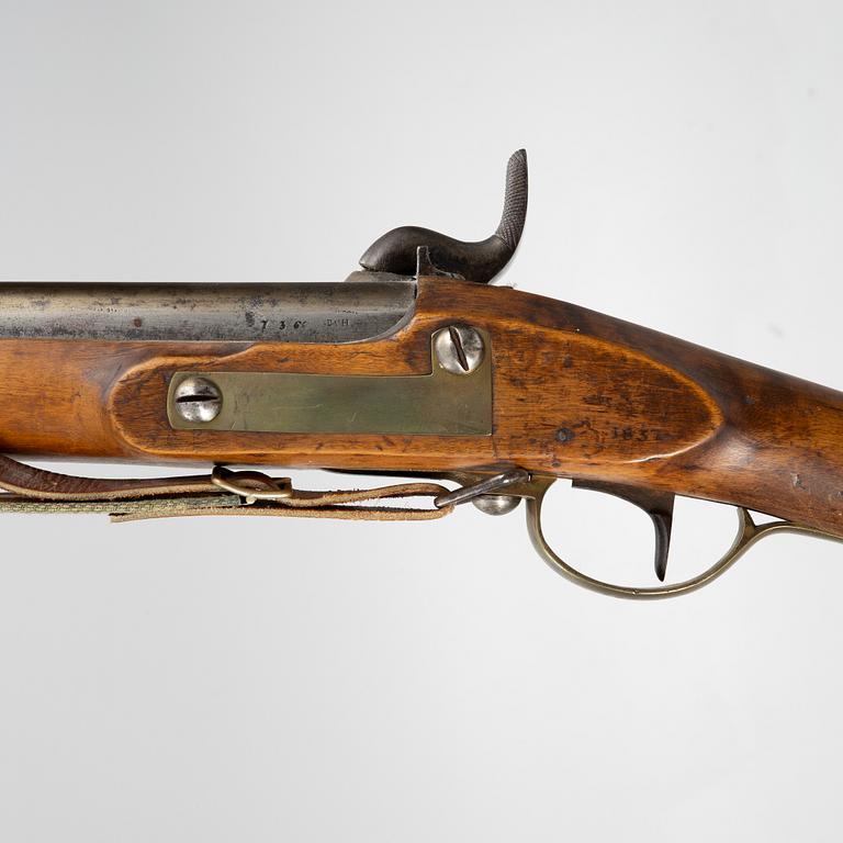 Slaglåsgevär svenskt m/1815-45.