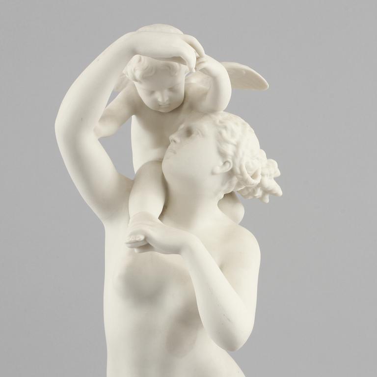 FIGURIN, parian, Gustavsberg, omkring år 1900.