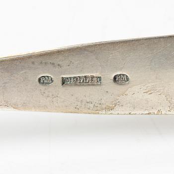 Jens Peter Møller, snuffbox, silver, Aalborg, Denmark, second half of the 19th century.