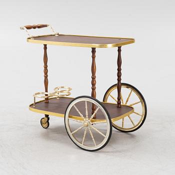A drinks trolley, second half of the 20th Century.