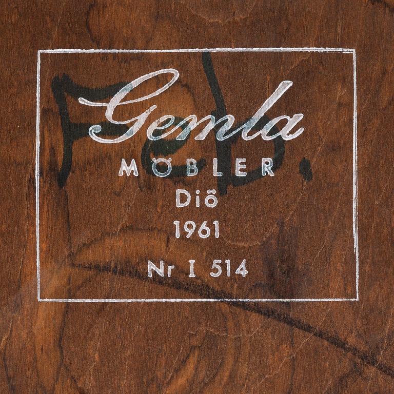 Peter Celsing, karmstolar, ett par, modell 1514, Gemla, Diö, 1965.