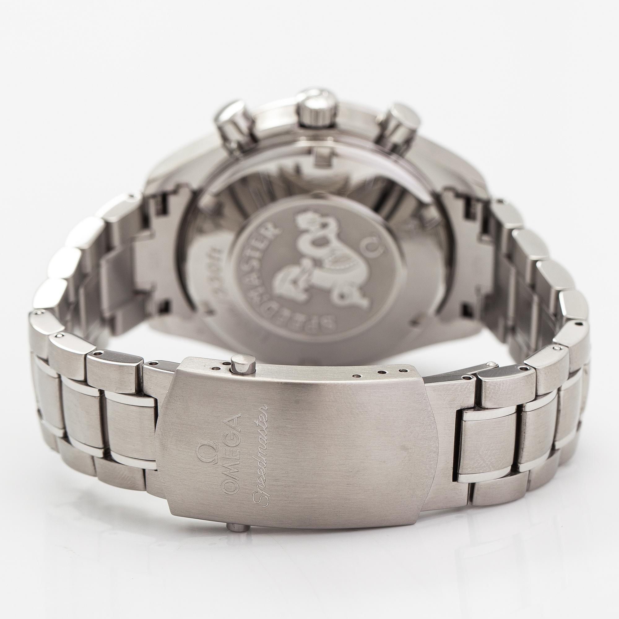 Omega, Speedmaster, Chronometer, 100m, wristwatch, 40 mm.