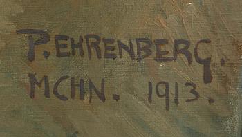 Paul Ehrenberg, Porträtt av man i uniform.