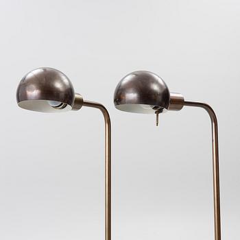 Floor lamps, a pair.