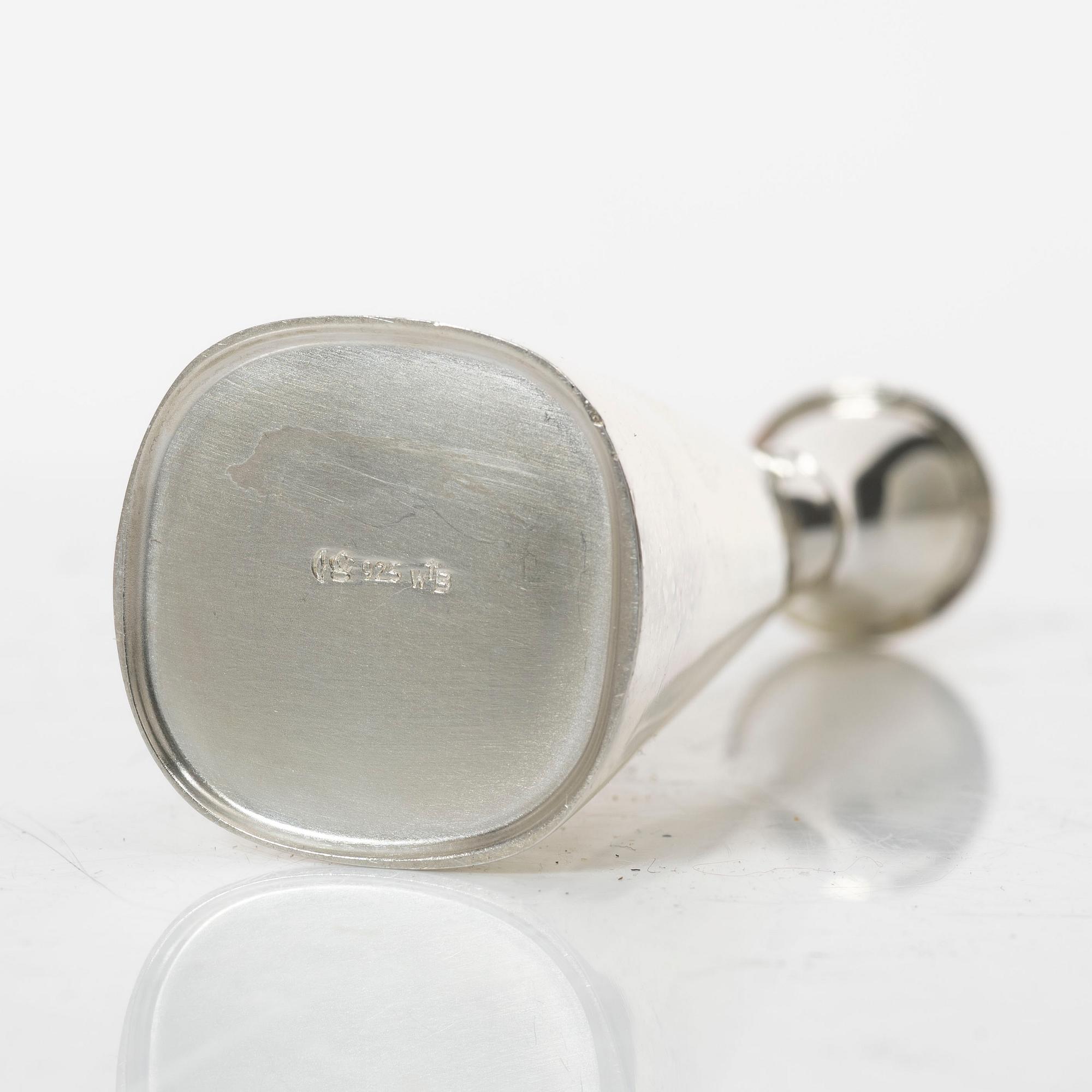 Wilhelm Binder, vas, sterling silver, Tyskland 1900-tal.