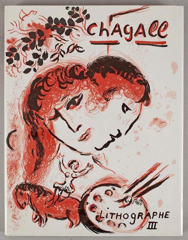 BOK, Chagall, litographe 1962-1968, III", Mourlot och Sorlier,  Sauret 1969.