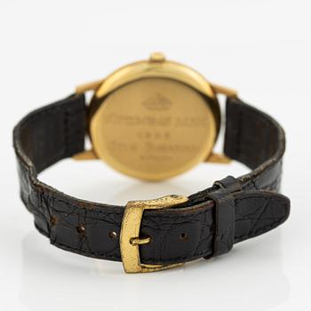 Zenith, wristwatch, 18K gold, 34 mm.