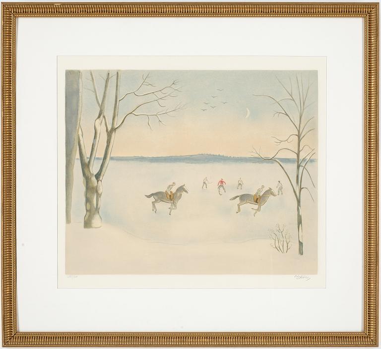 EINAR JOLIN, färglitografi, signerad och numrerad 305/360.