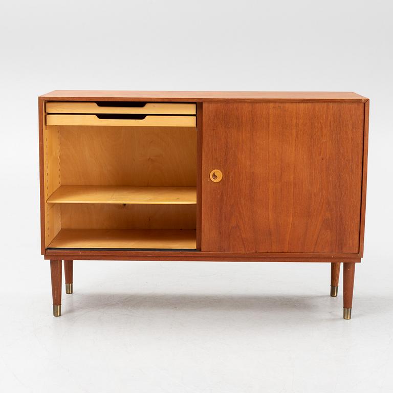 A teak veneered sidebaord, 1950's/60's.