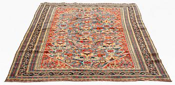 An antique Qashqai rug, ca 230 x 140 cm.