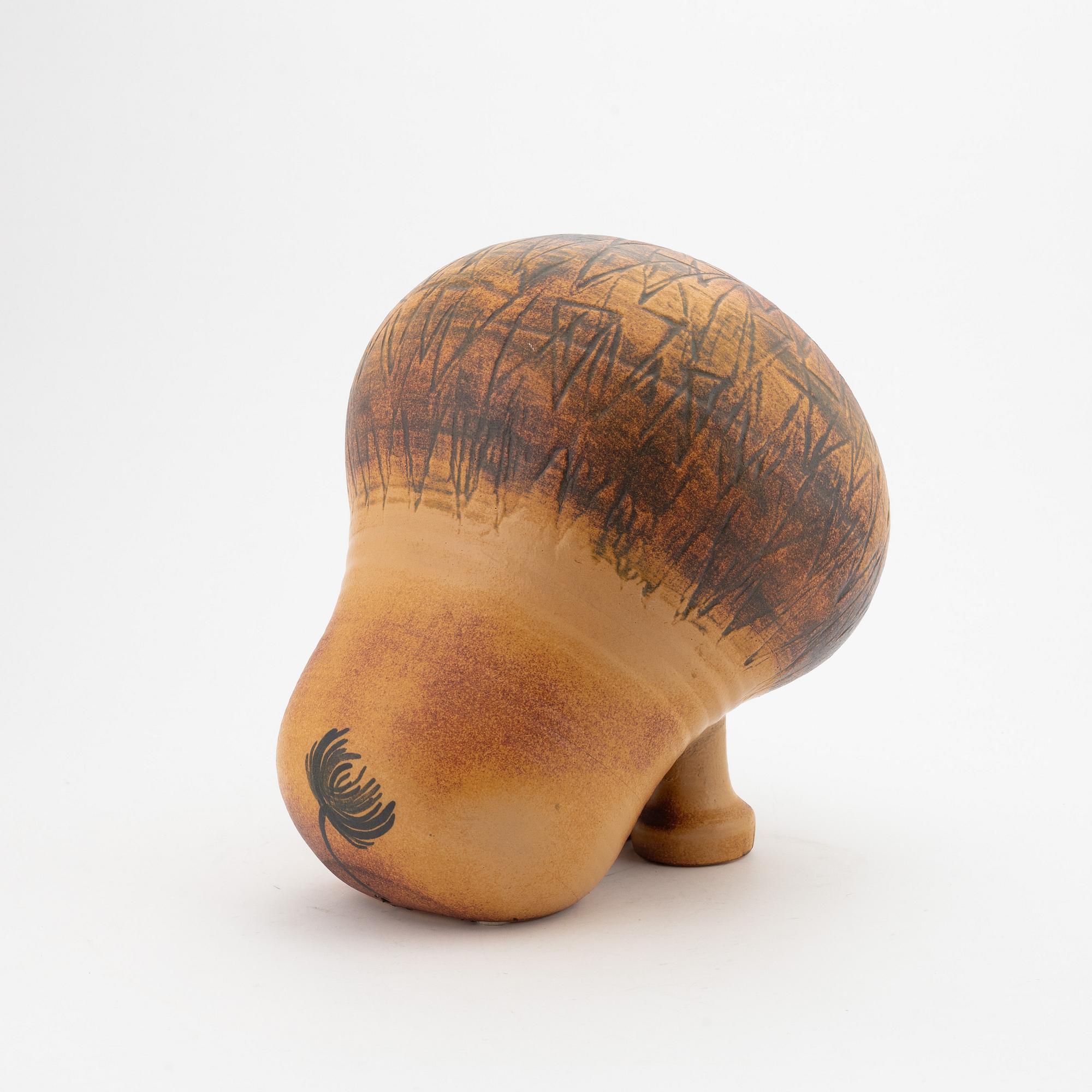 Lisa Larson, a stoneware sculpture 'Lejon Maxi', Gustavsberg.