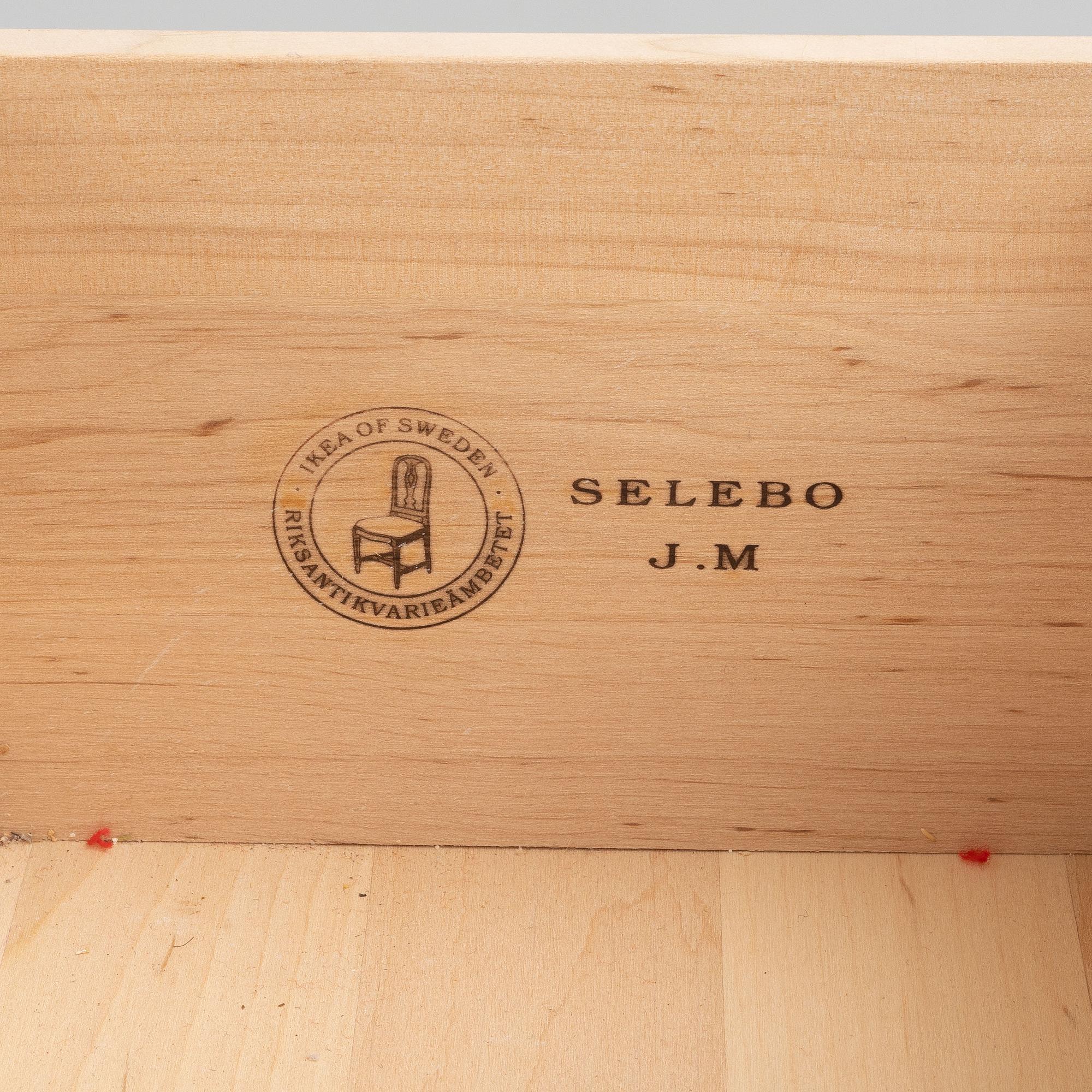 A writing cabinet, 'Selebo', IKEA's 18th-century series, 1990's.