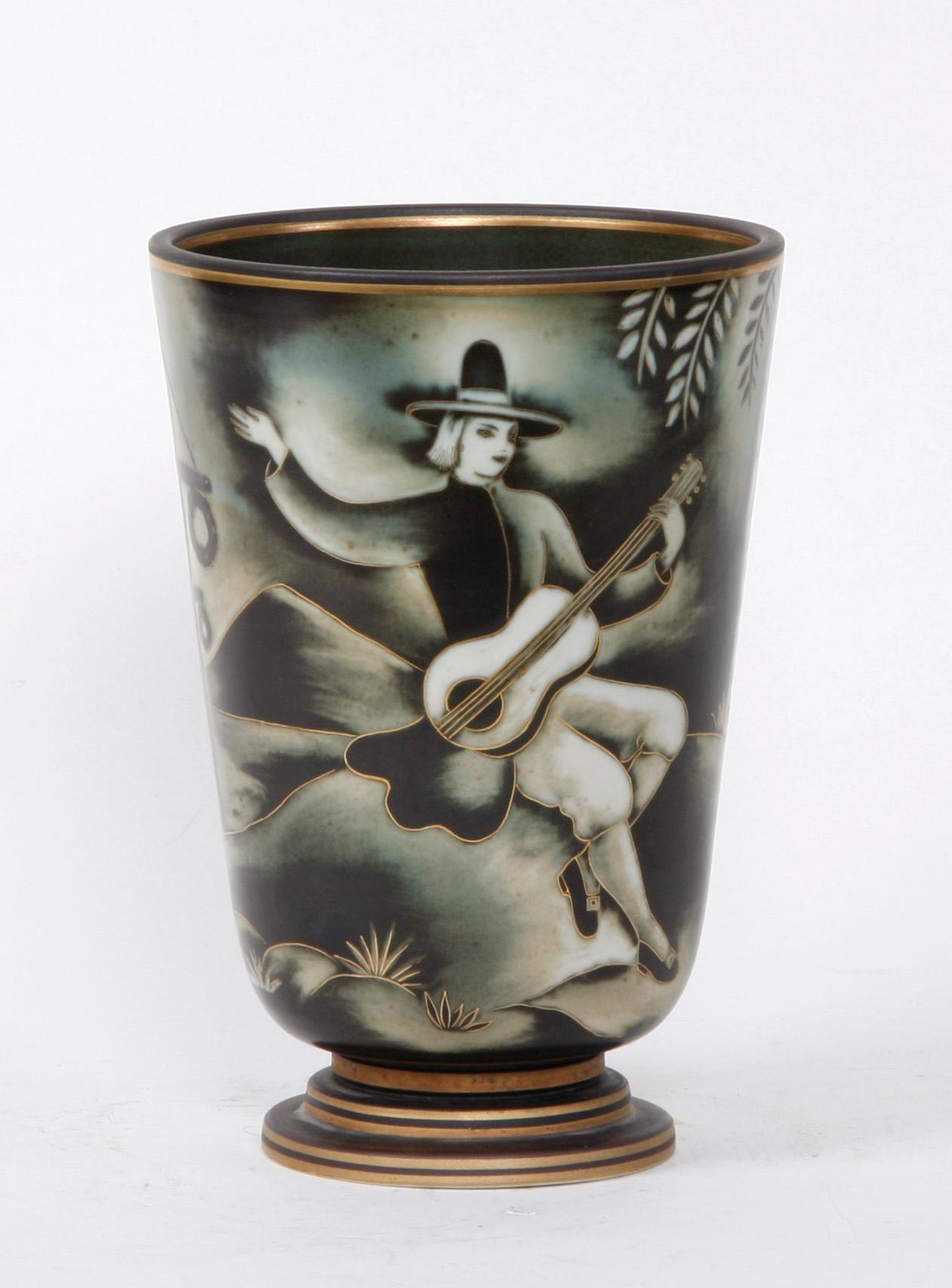 VAS, "Flambé", Gunnar Nylund, Rörstrand.