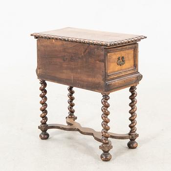 A wooden casket/Humidor partly baroque.