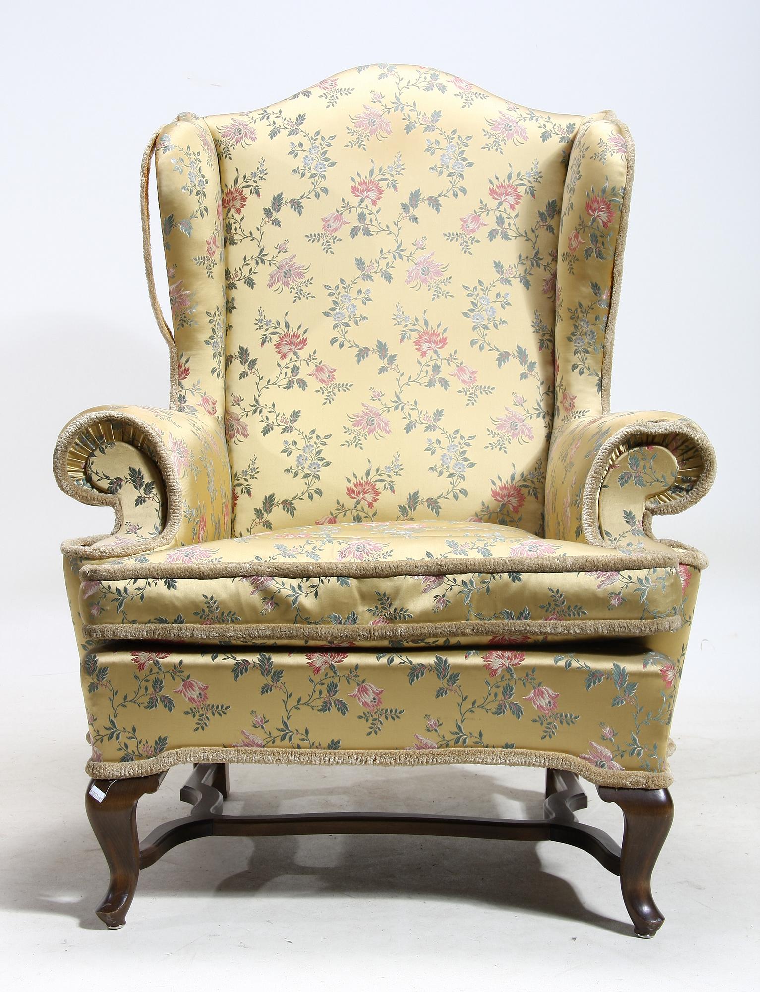 FÅTÖLJ, barockstil, 1900-tal.