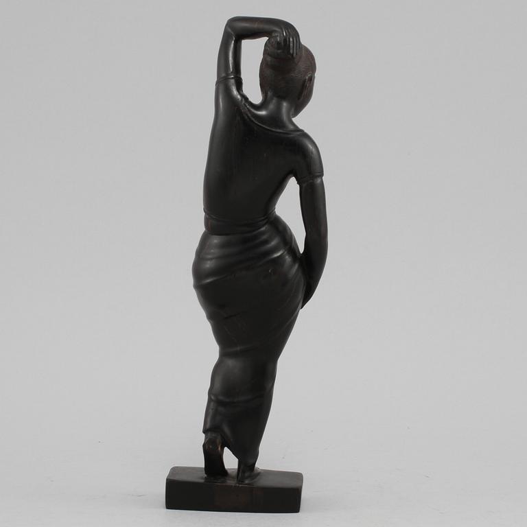 FIGURIN, ebenholts, 1900-tal.